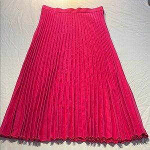Joe Fresh Vibrant Pink A-Line Skirt